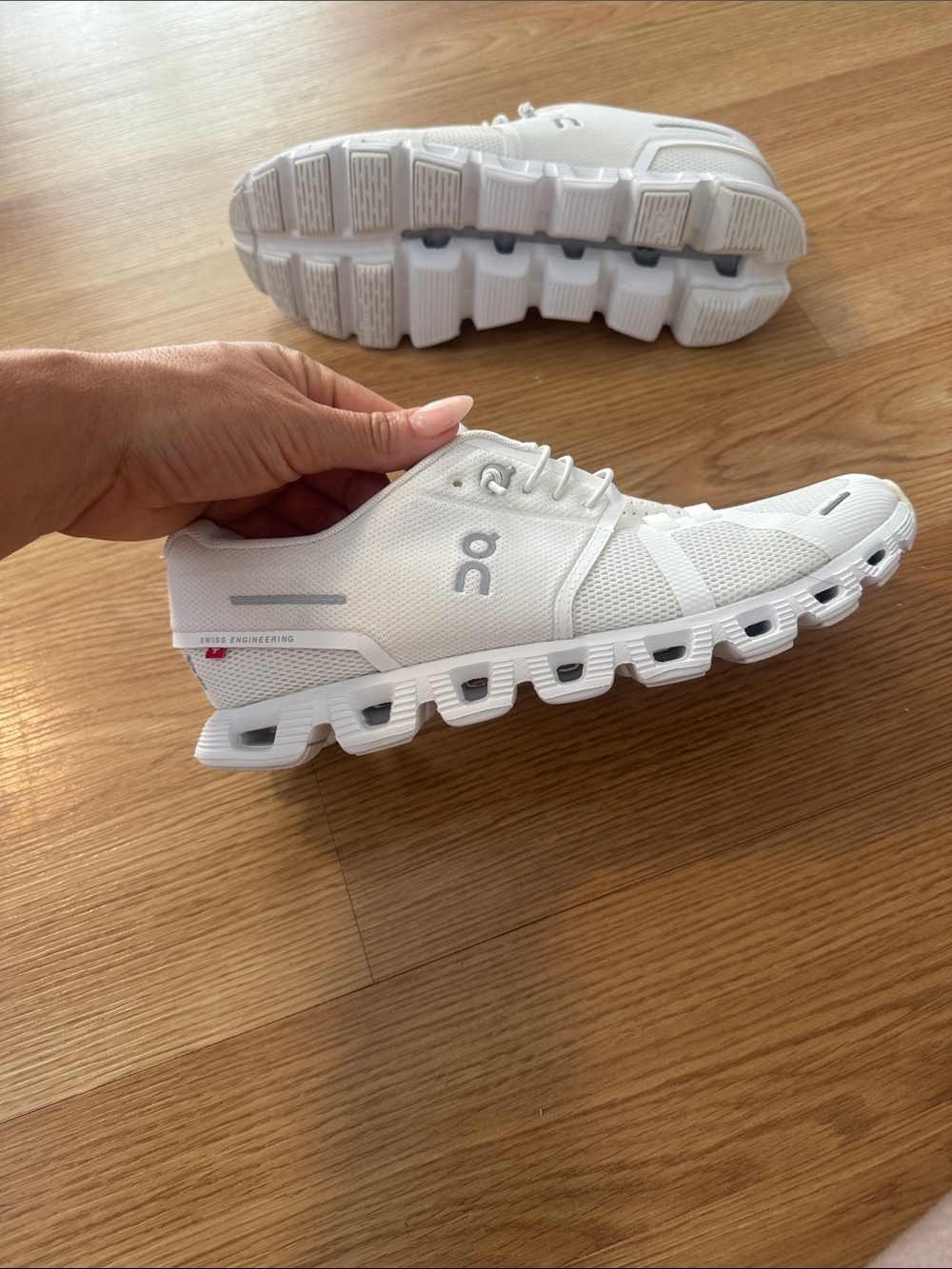 On Cloudnova Women's Athletic Running Shoes in White - Picture 6 of 7